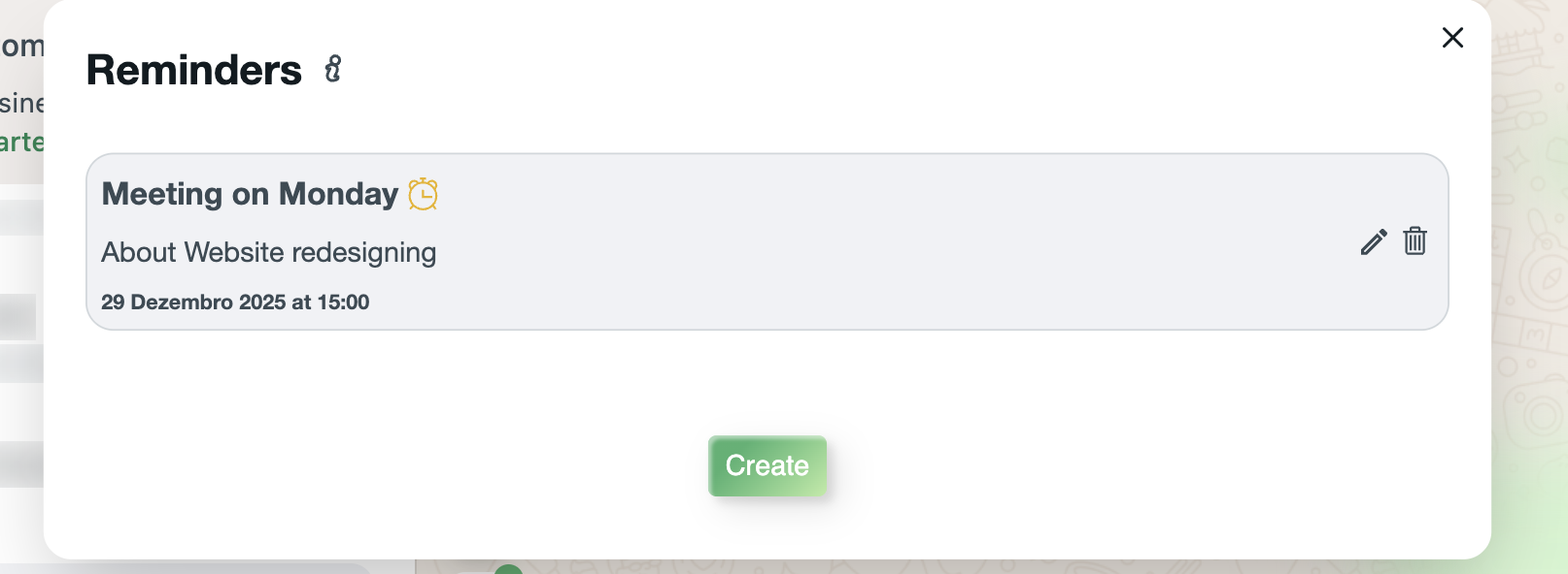 Auto Follow-up Reminder
